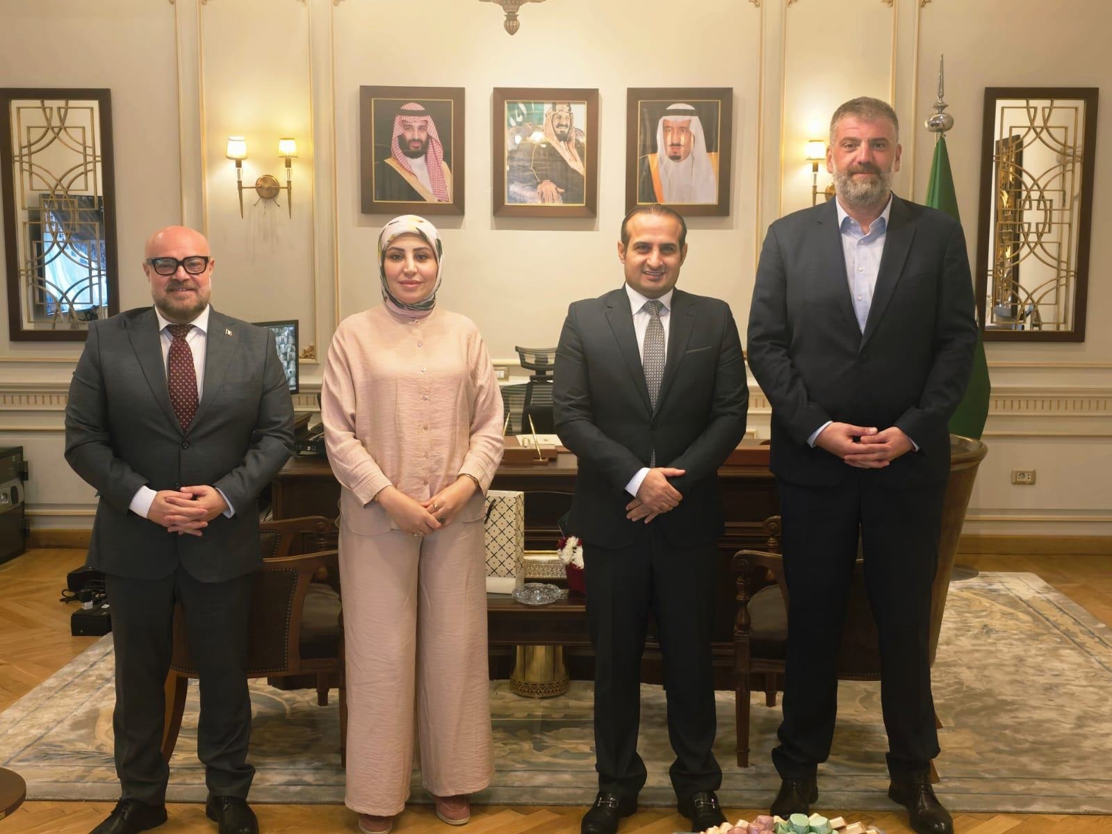 القنصل السعودي بالإسكندرية يستقبل عدد من قناصل الدول الأوربية و العربية